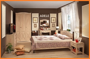 Спальня ADELE(Адель) Дуб Сонома